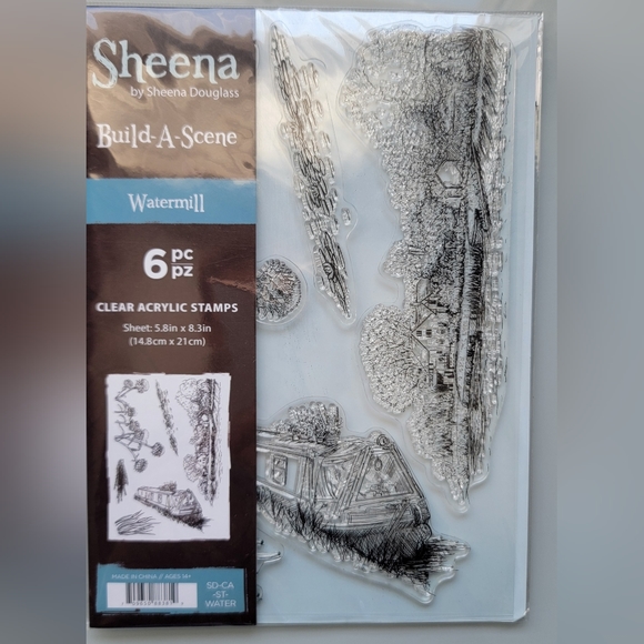 Lot of  Gemini by Crafter's Companion Stamp & Dies,  and Sheena clear acrylic st - Picture 12 of 12